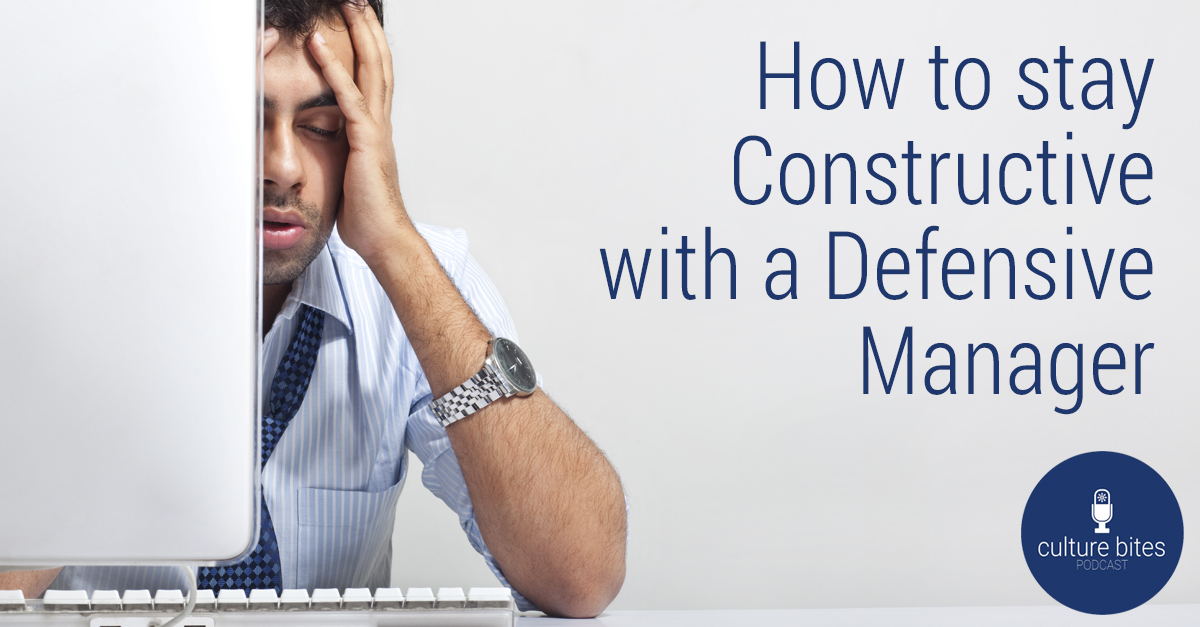 How to stay constructive