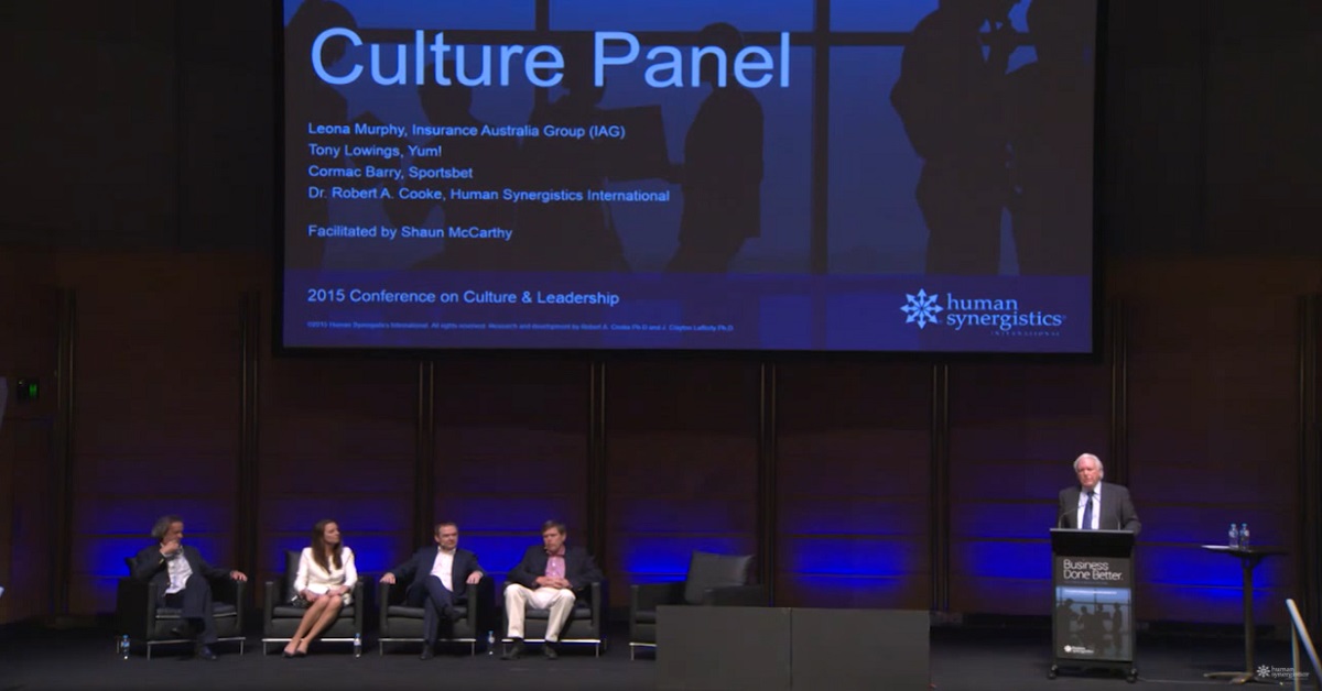 Human Synergistics conference panel speakers 2015